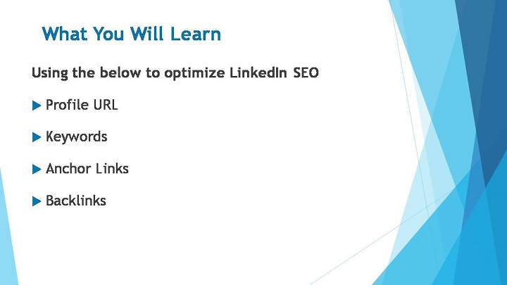 Optimize Linkedin